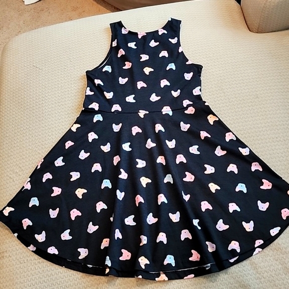 NWOT Skater Dress w/ Rainbow Pup Print - Picture 5 of 9